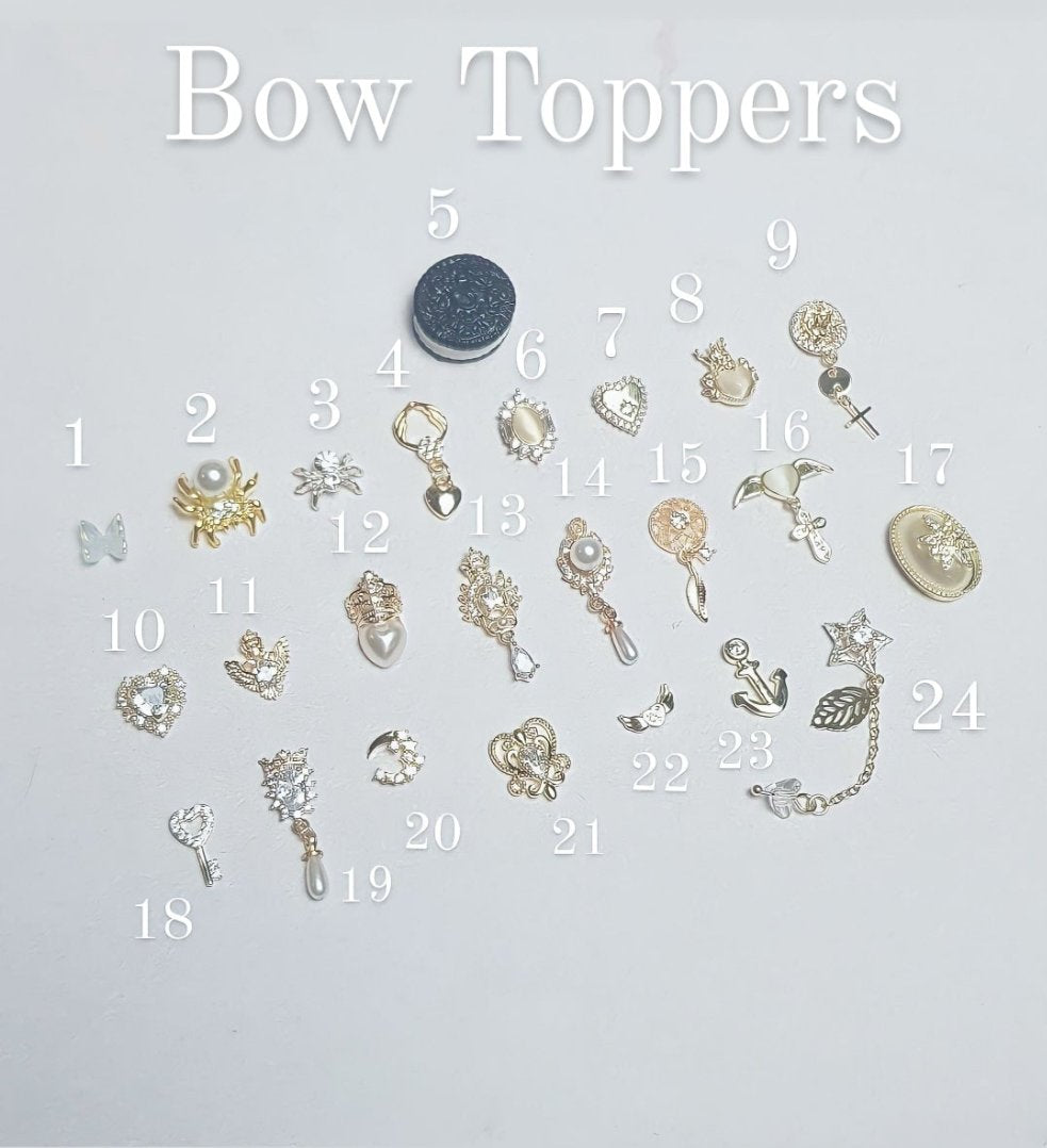 'Add-on Bow Toppers